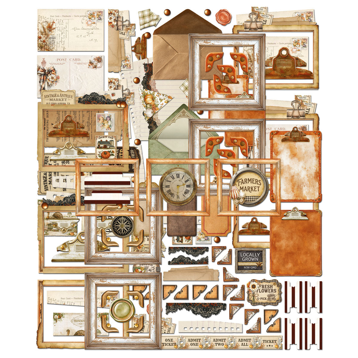49 & Market Season's Bounty Ephemera Set